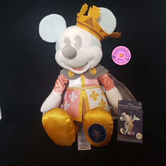 Disney Mickey Mouse The Main Attraction Prince Charming Carrousel Plush 7 of 12 - Picture 2 of 5